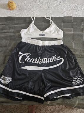 Charismatic Women's Black Athletic Shorts - Unbranded